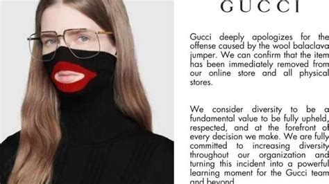 maglia con blackface gucci|Gucci Withdraws Sweater Over Blackface Backlash .